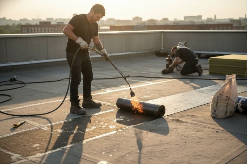 Tar Roof Installation